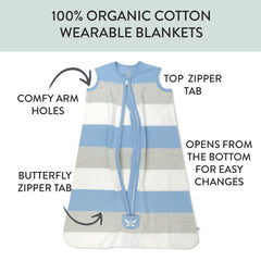 Organic Cotton Classic Wearable Blanket