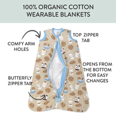 Organic Cotton Classic Wearable Blanket