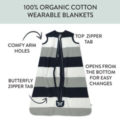 Organic Cotton Classic Wearable Blanket