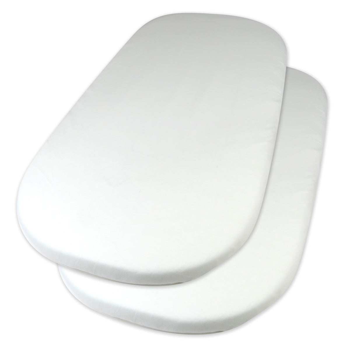2-Pack Organic Cotton Bassinet Sheets