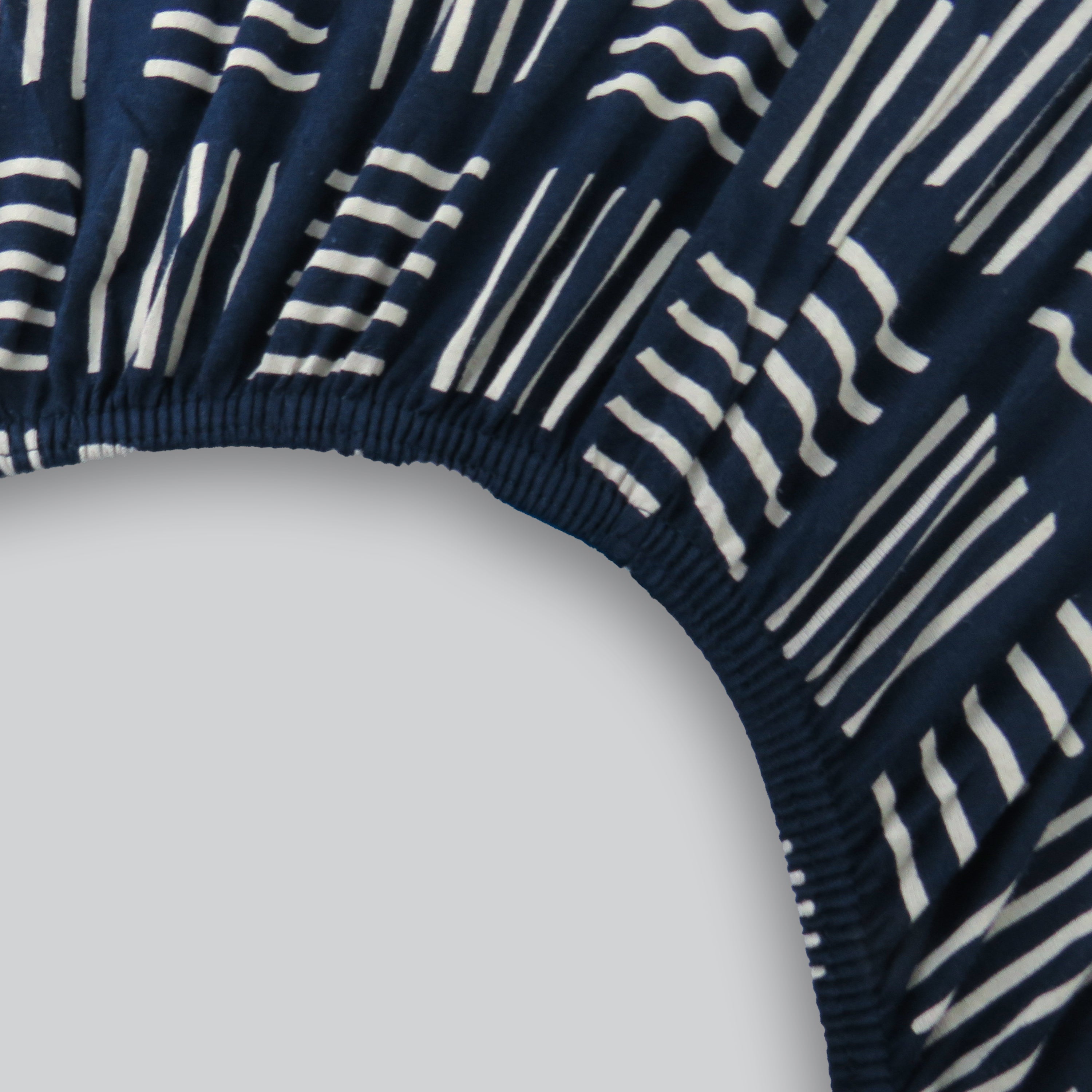 2-Piece Organic Cotton Printed & Terry Changing Pad Cover Set