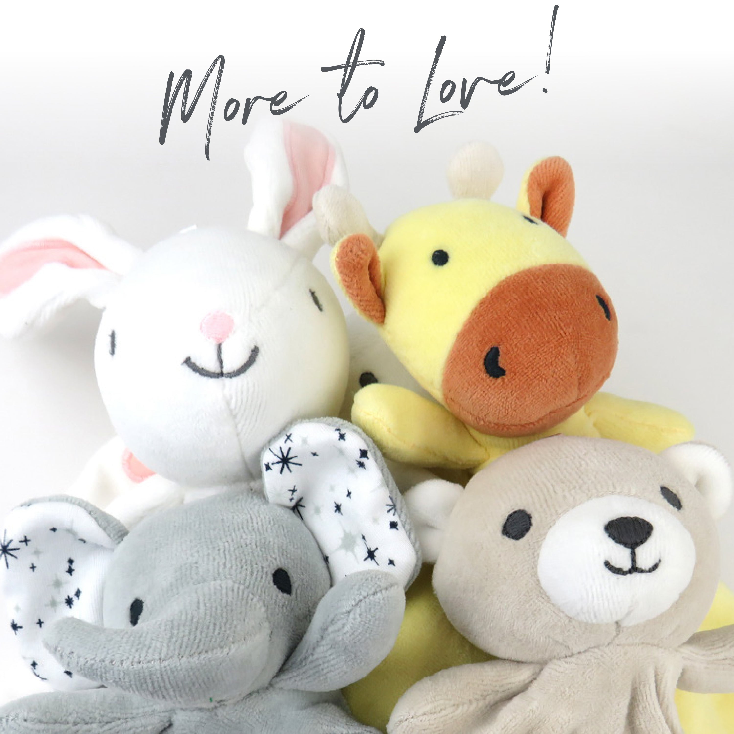 Rabbit Lovey and Rattle BUNNY SWEET Gift Set