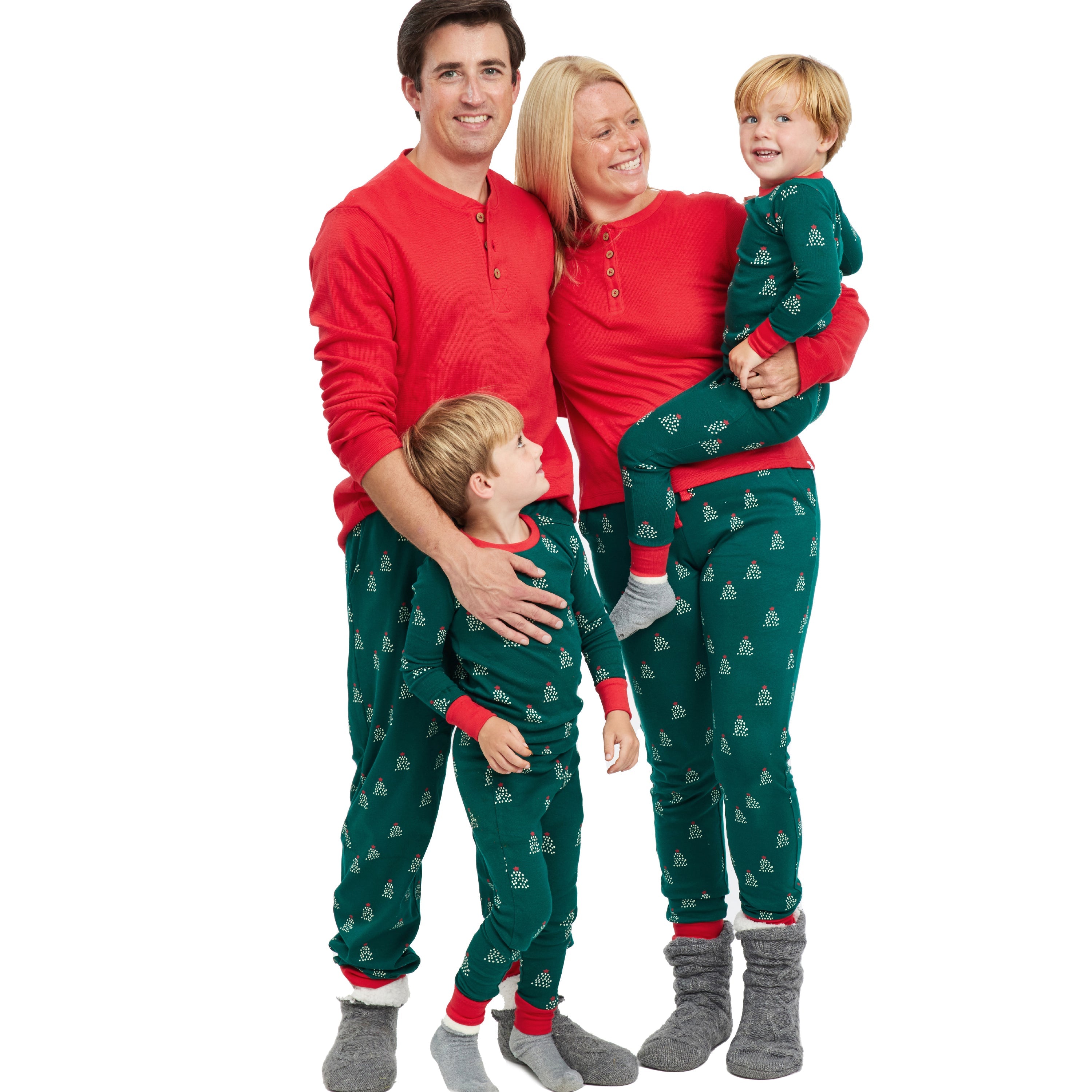 Organic Cotton Holiday Matching Family Pajamas