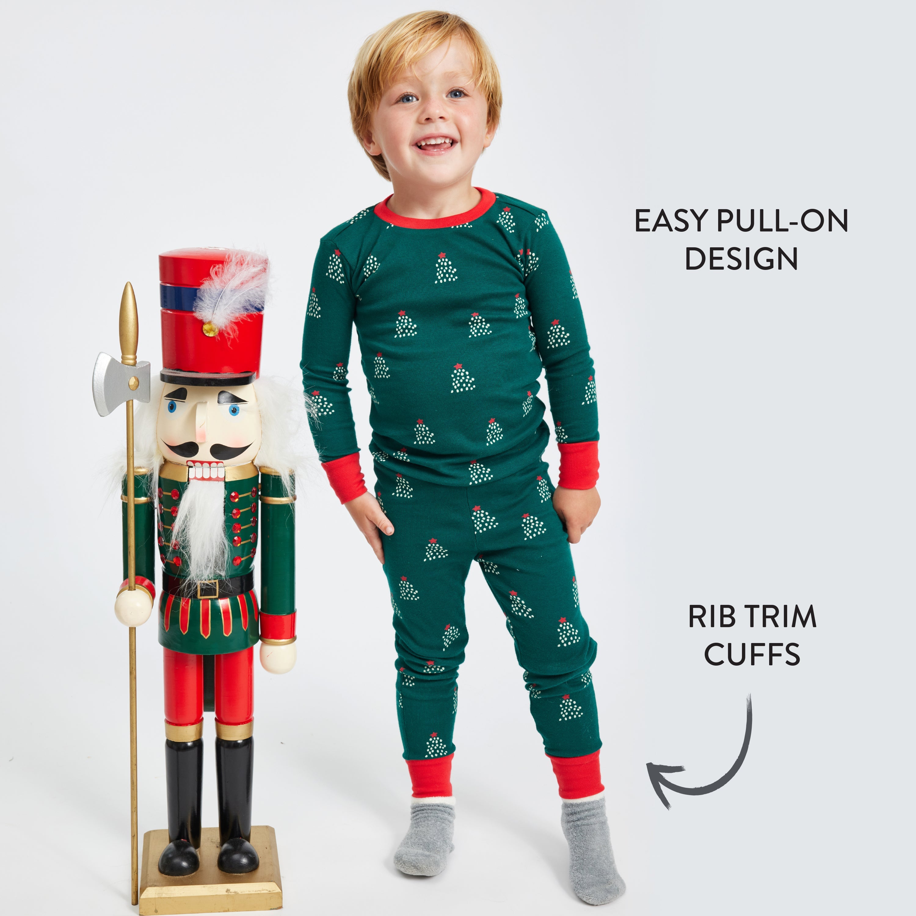 Organic Cotton Holiday Matching Family Pajamas