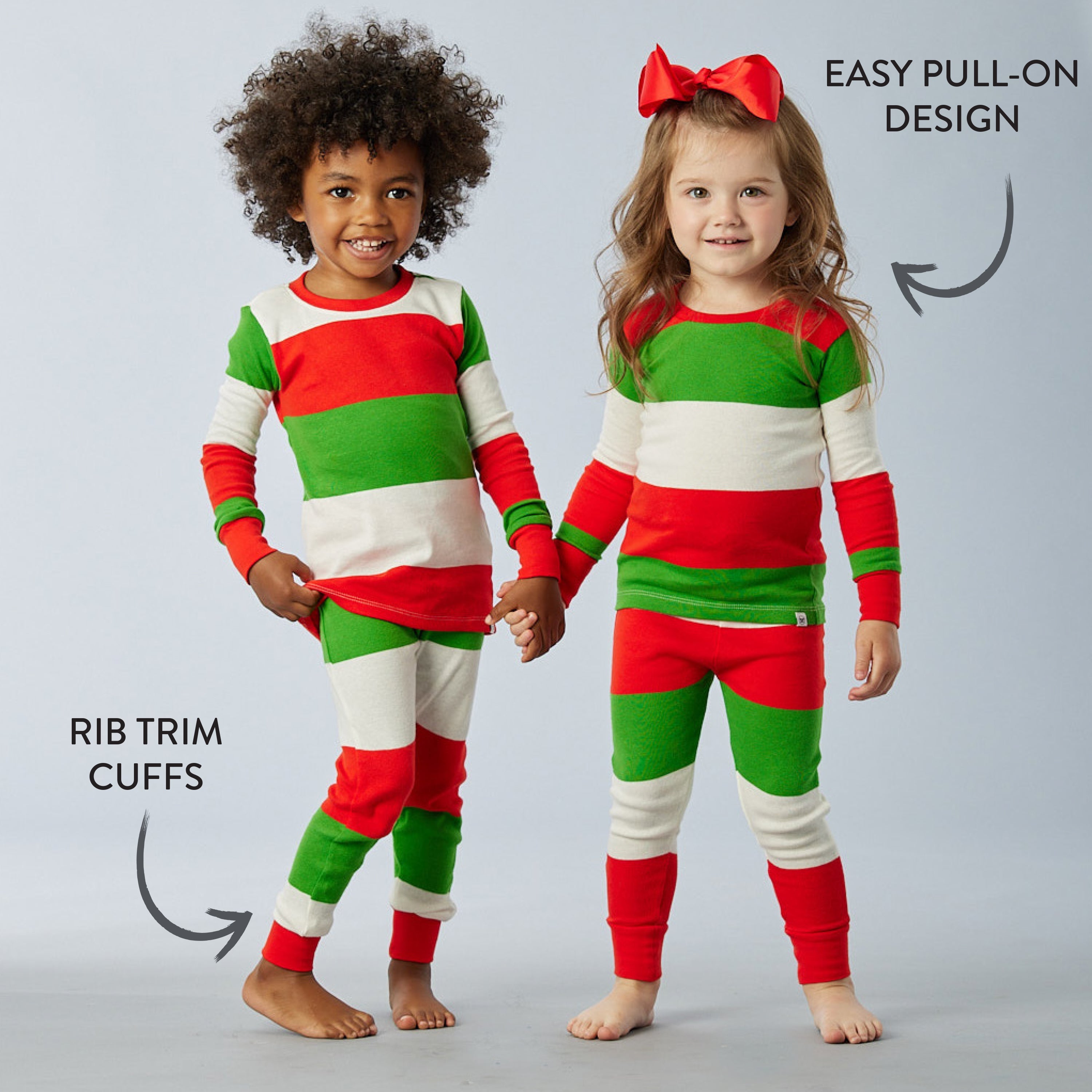Organic Cotton Holiday Matching Family Pajamas