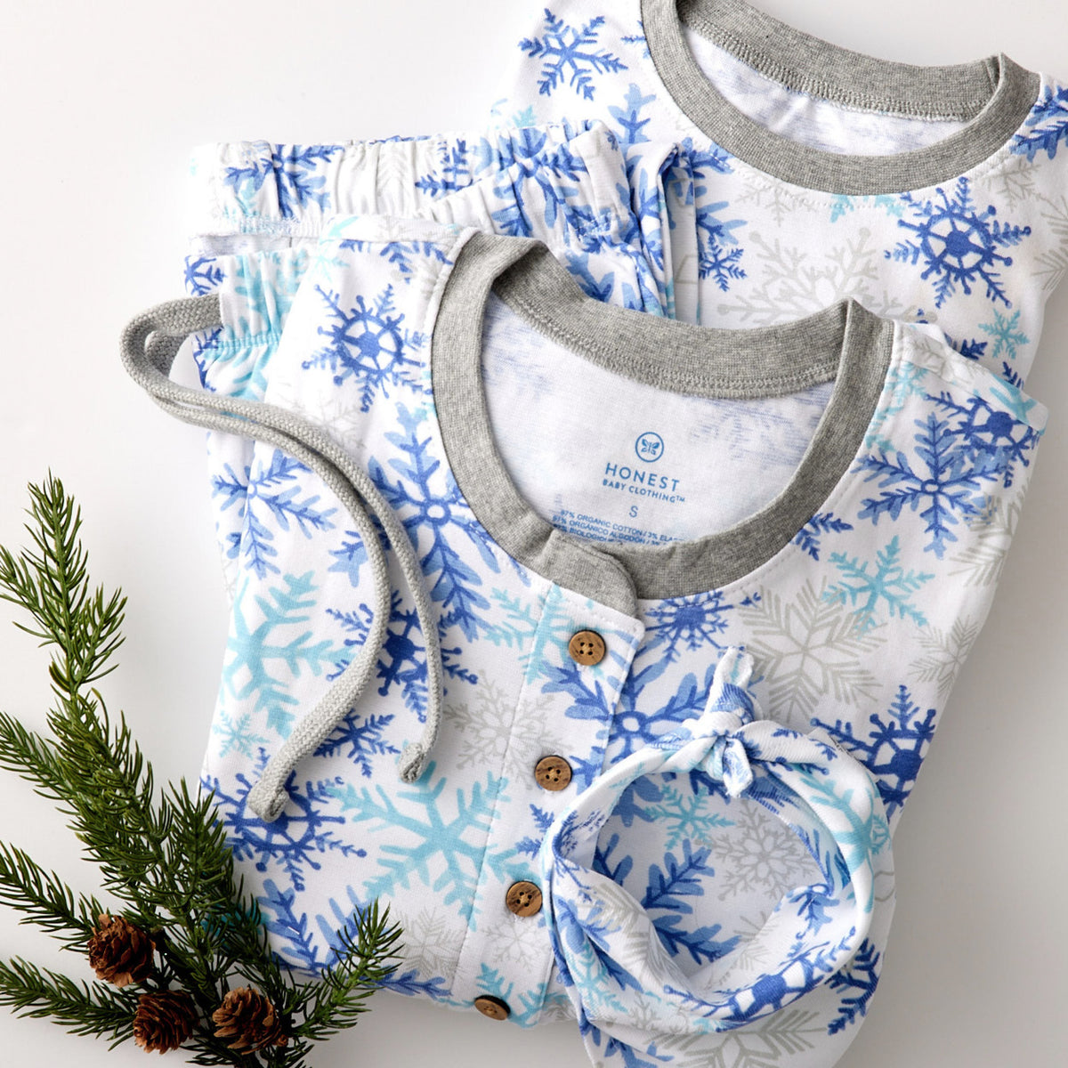 Organic Cotton Holiday Matching Family Pajamas