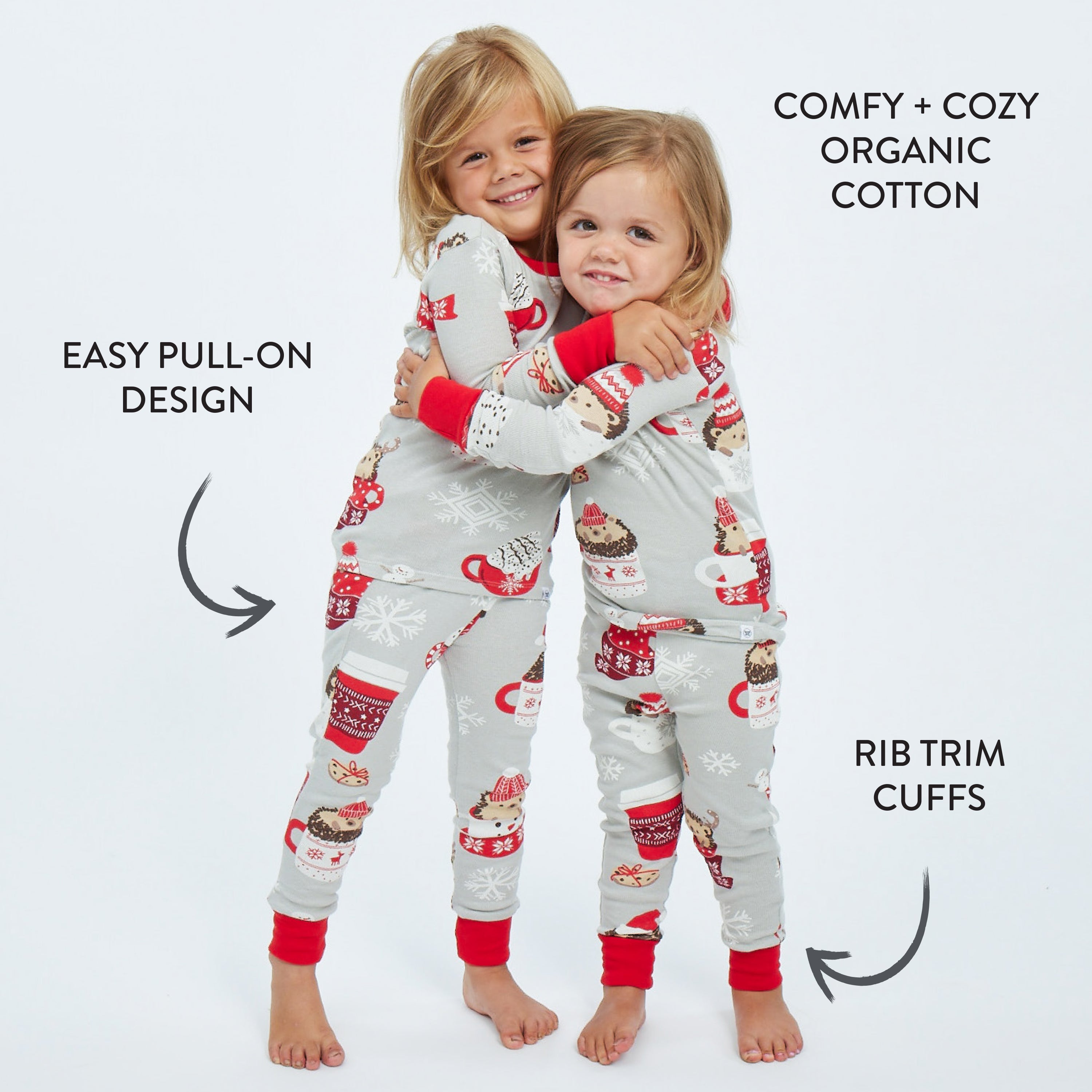 Organic Cotton Holiday Matching Family Pajamas
