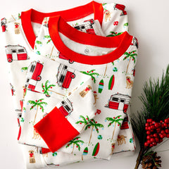 Organic Cotton Holiday Matching Family Pajamas