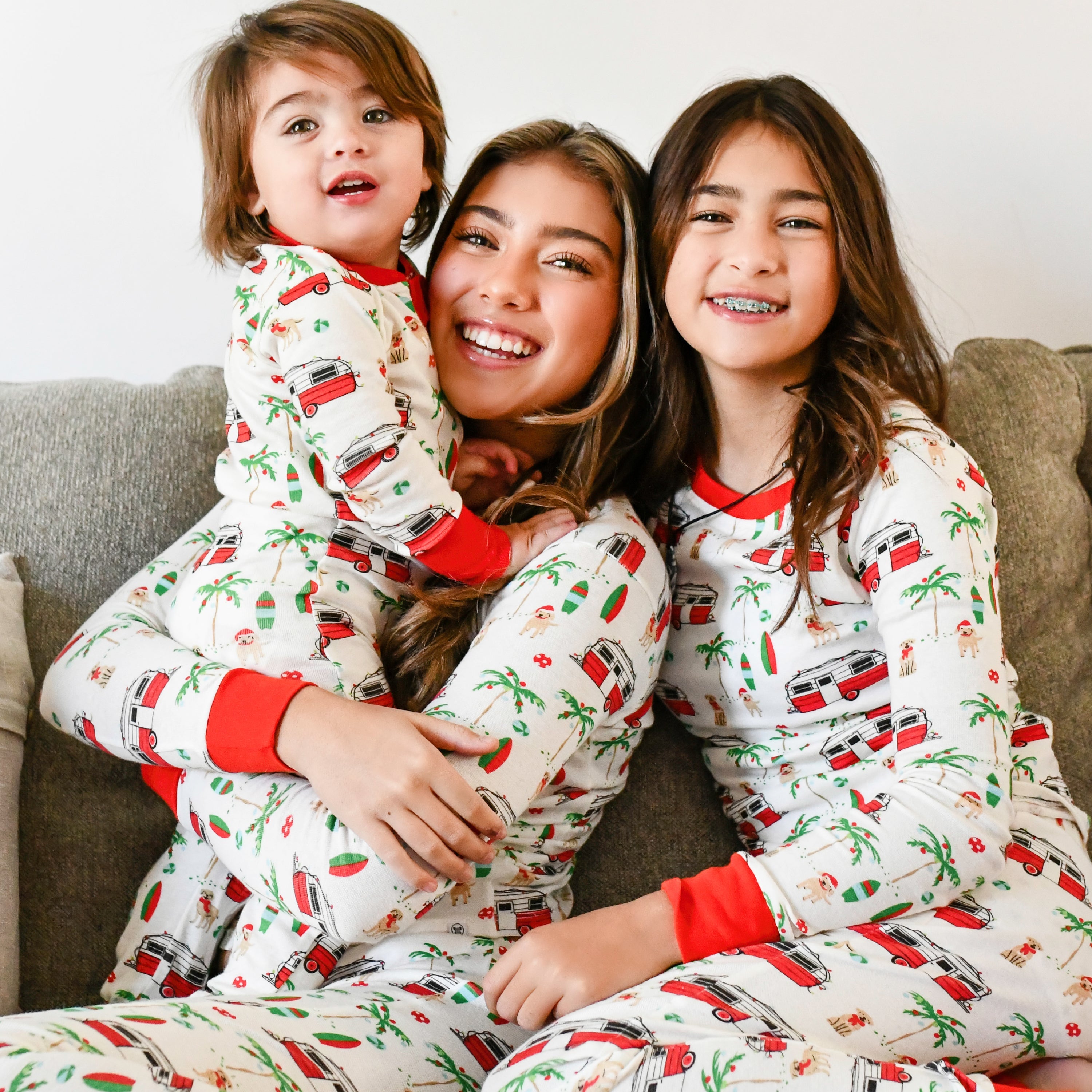Organic Cotton Holiday Matching Family Pajamas
