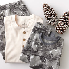 Organic Cotton Holiday Matching Family Pajamas