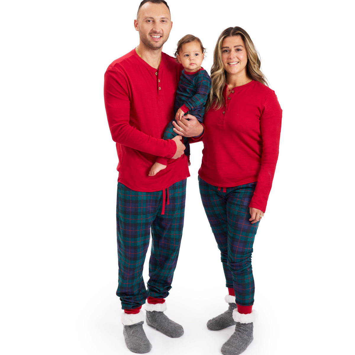 Organic Cotton Holiday Matching Family Pajamas