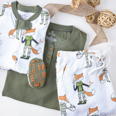 Organic Cotton Holiday Matching Family Pajamas