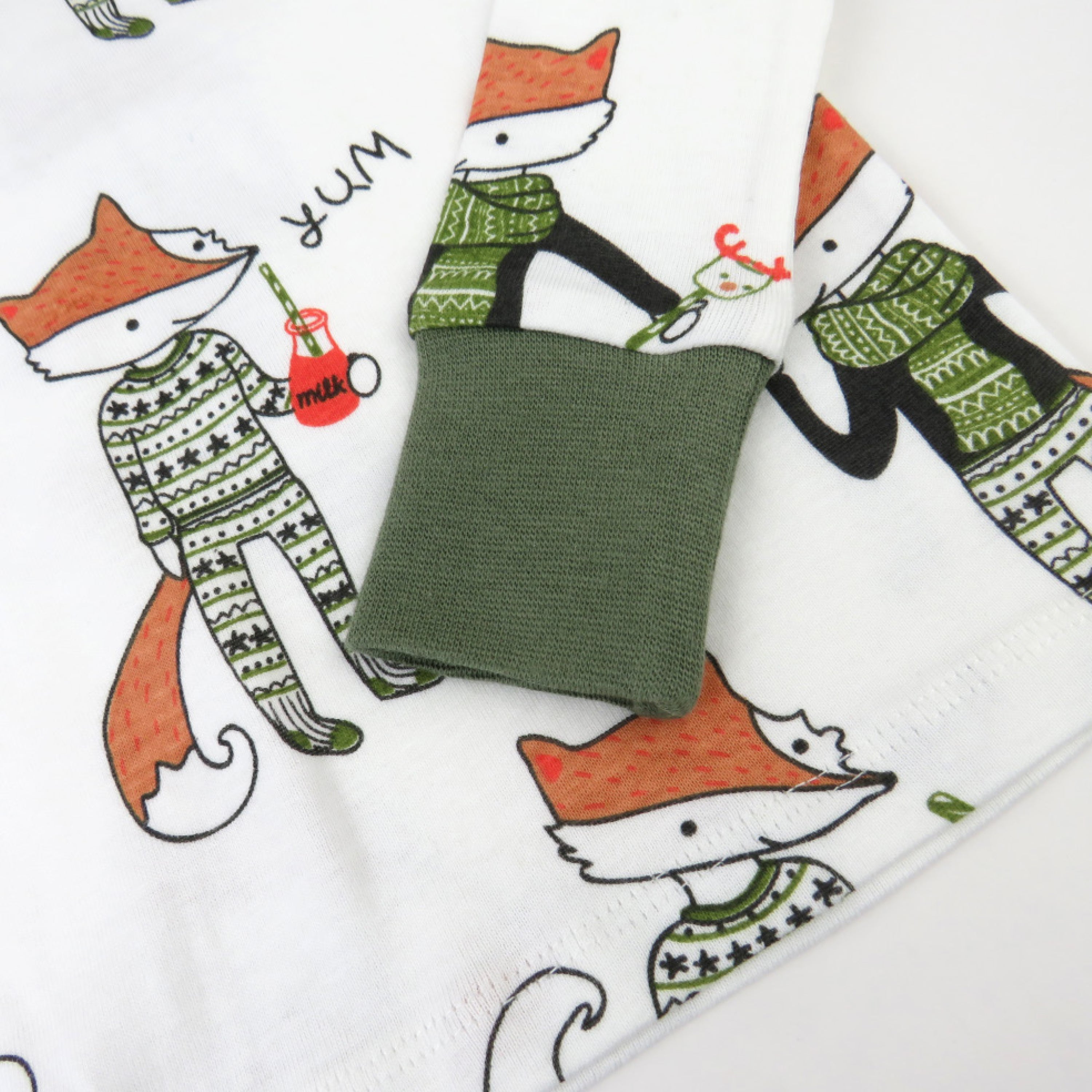Organic Cotton Holiday Matching Family Pajamas