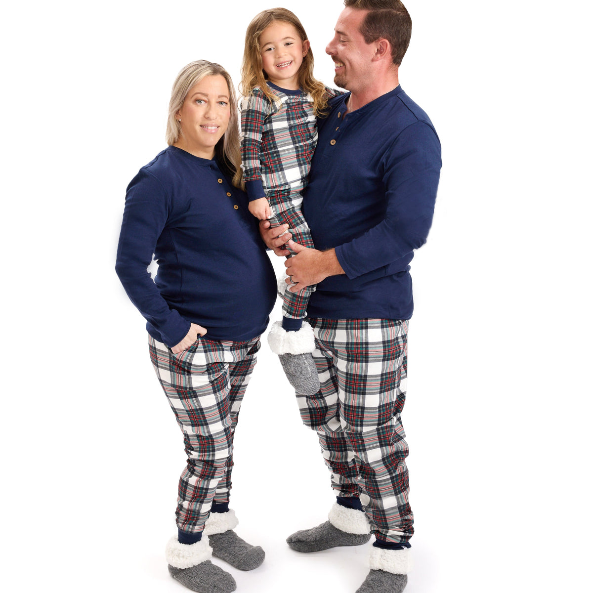 Organic Cotton Holiday Matching Family Pajamas