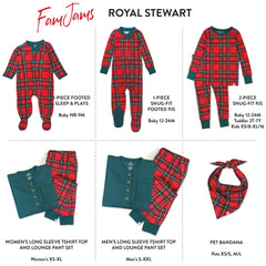 Organic Cotton Holiday Matching Family Pajamas