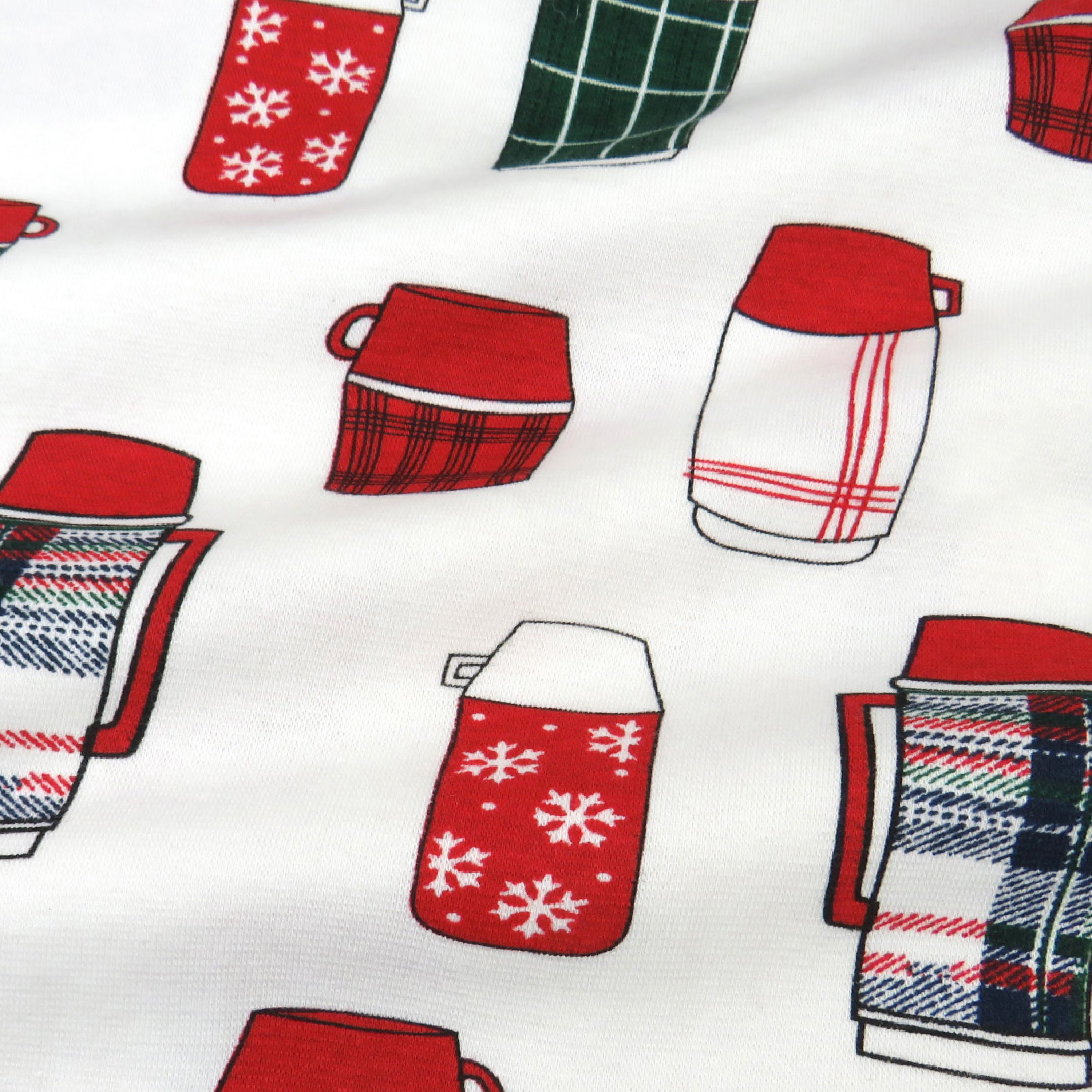 Organic Cotton Holiday Matching Family Pajamas