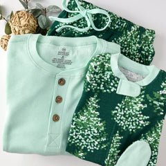 Organic Cotton Holiday Matching Family Pajamas