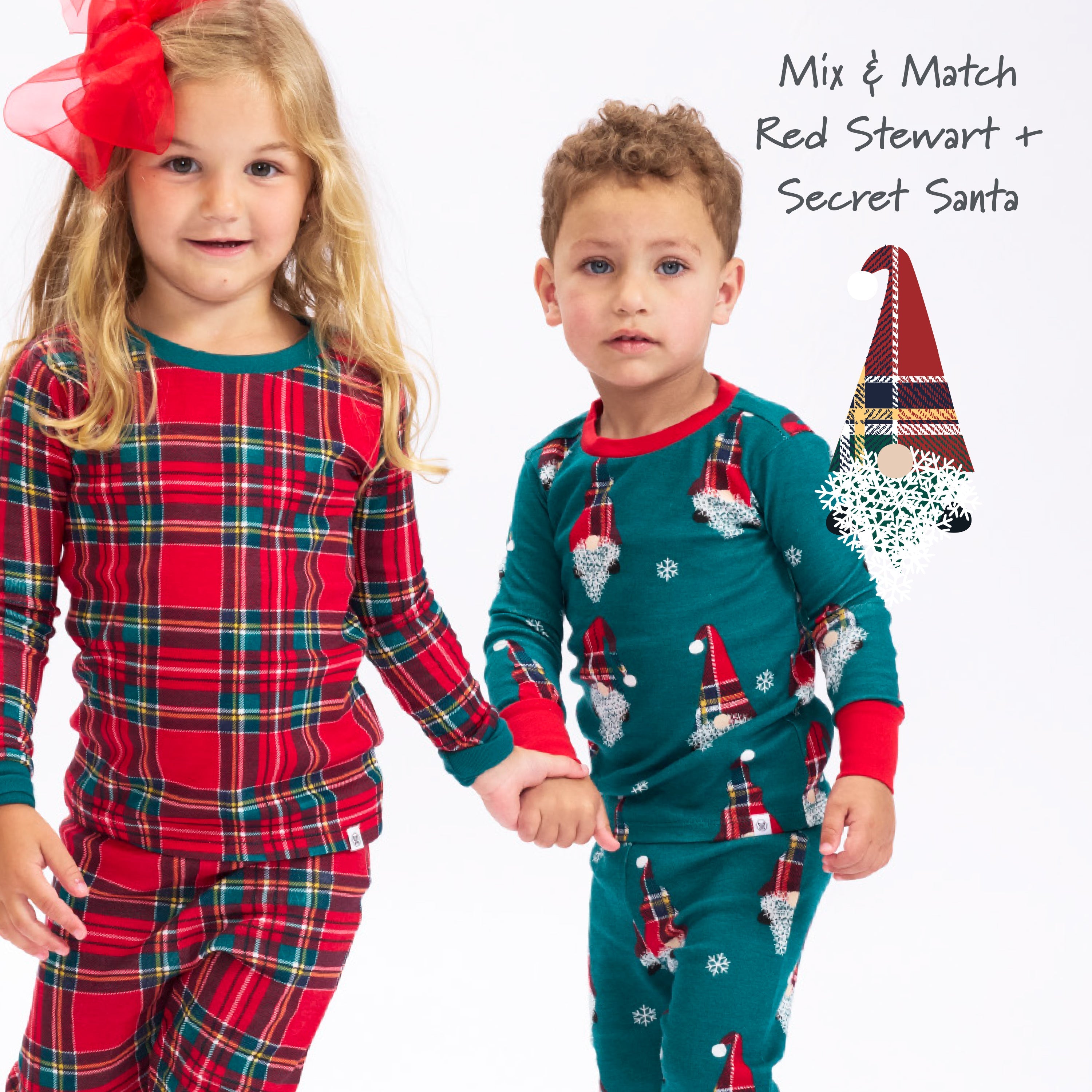 Organic Cotton Holiday Matching Family Pajamas
