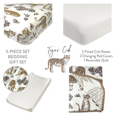 5-Piece NAP-TIME Organic Cotton Nursery Gift Set