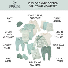 15-Piece WELCOME HOME Organic Cotton Gift Set