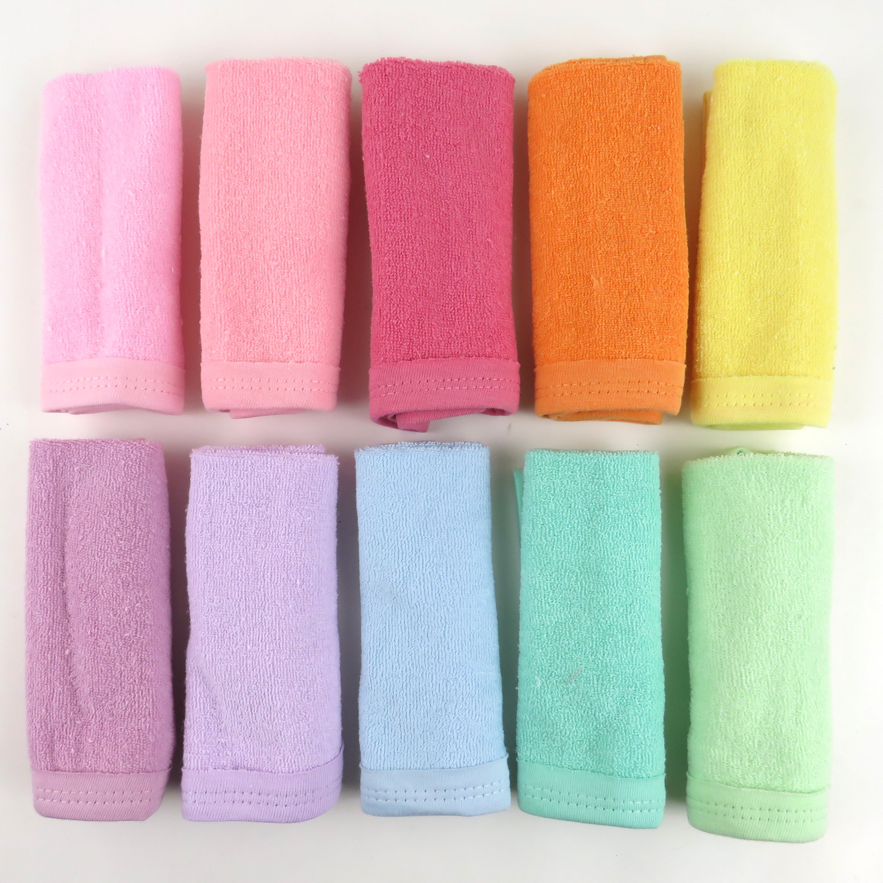 10-Pack EVERYDAY EASY Organic Cotton Washcloths Gift Set