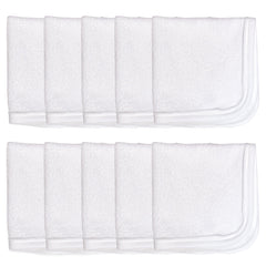 10-Pack EVERYDAY EASY Organic Cotton Washcloths Gift Set