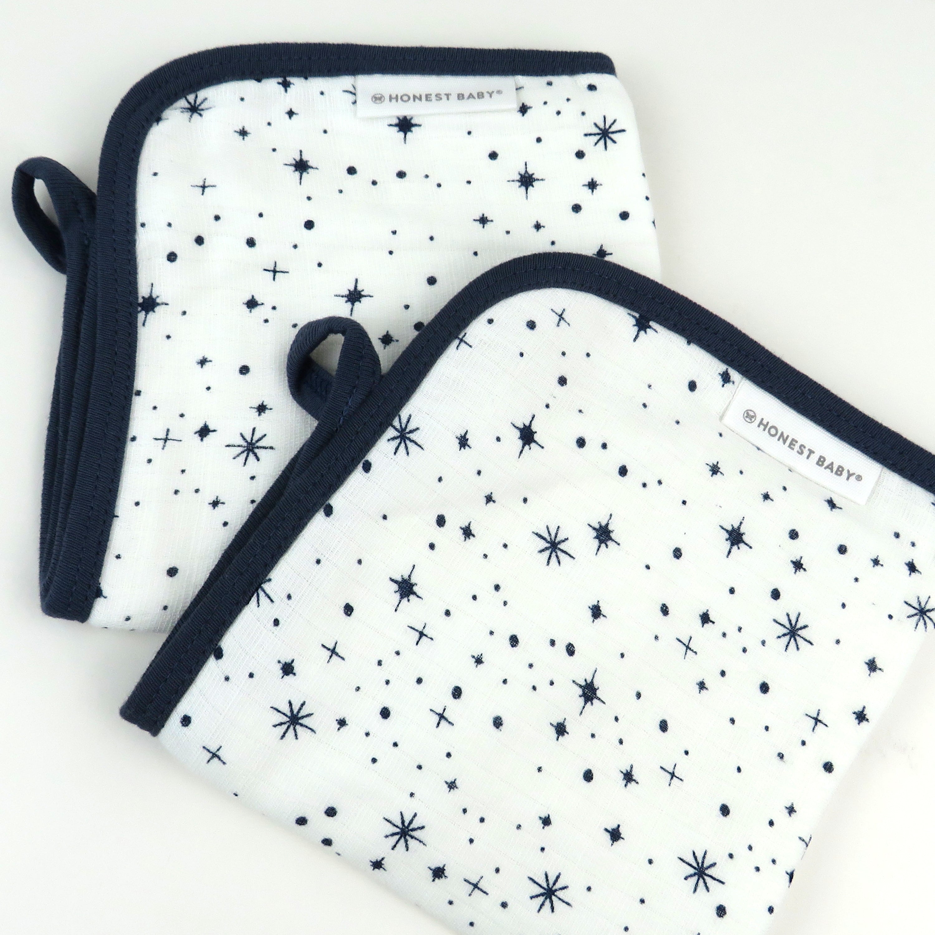 3-Piece Organic Cotton Hooded Towel Set