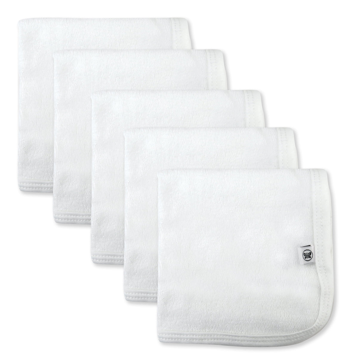 5-Pack Organic Cotton Washcloths