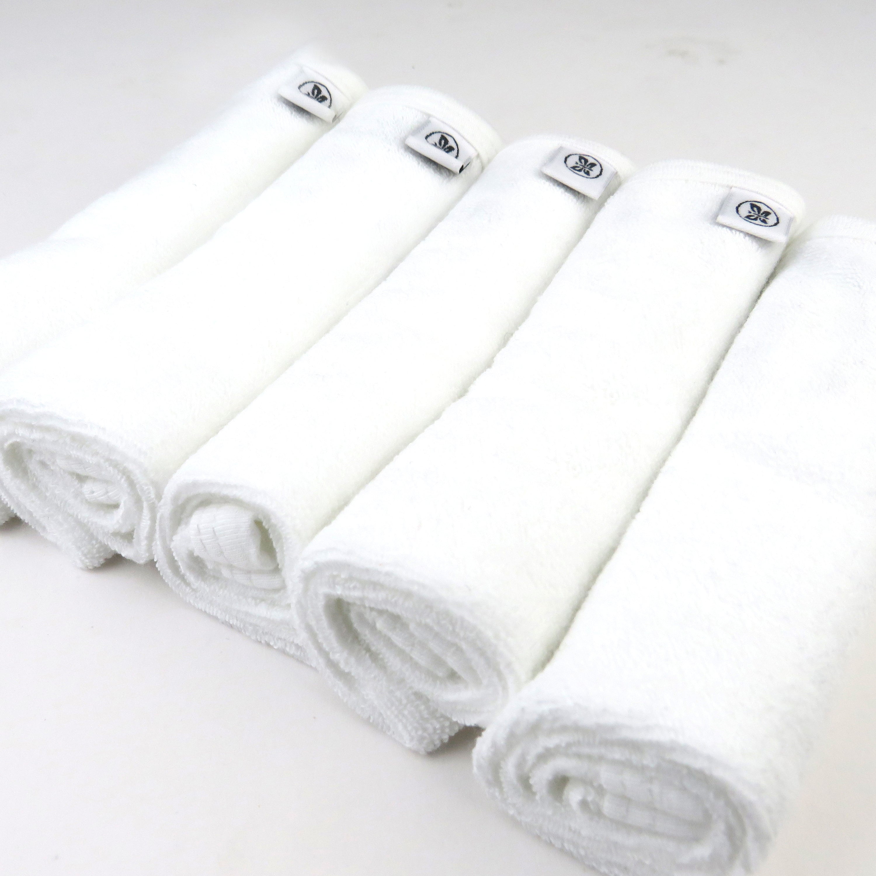5-Pack Organic Cotton Washcloths