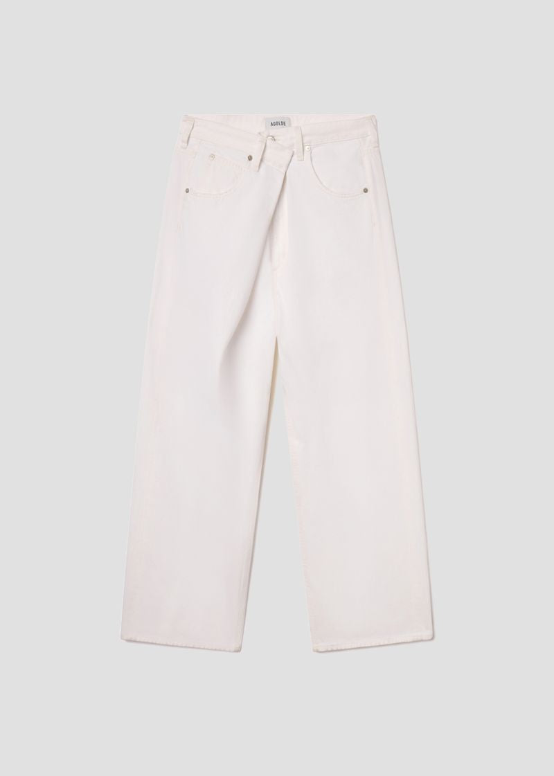 Vana Fold Jean in Milkshake