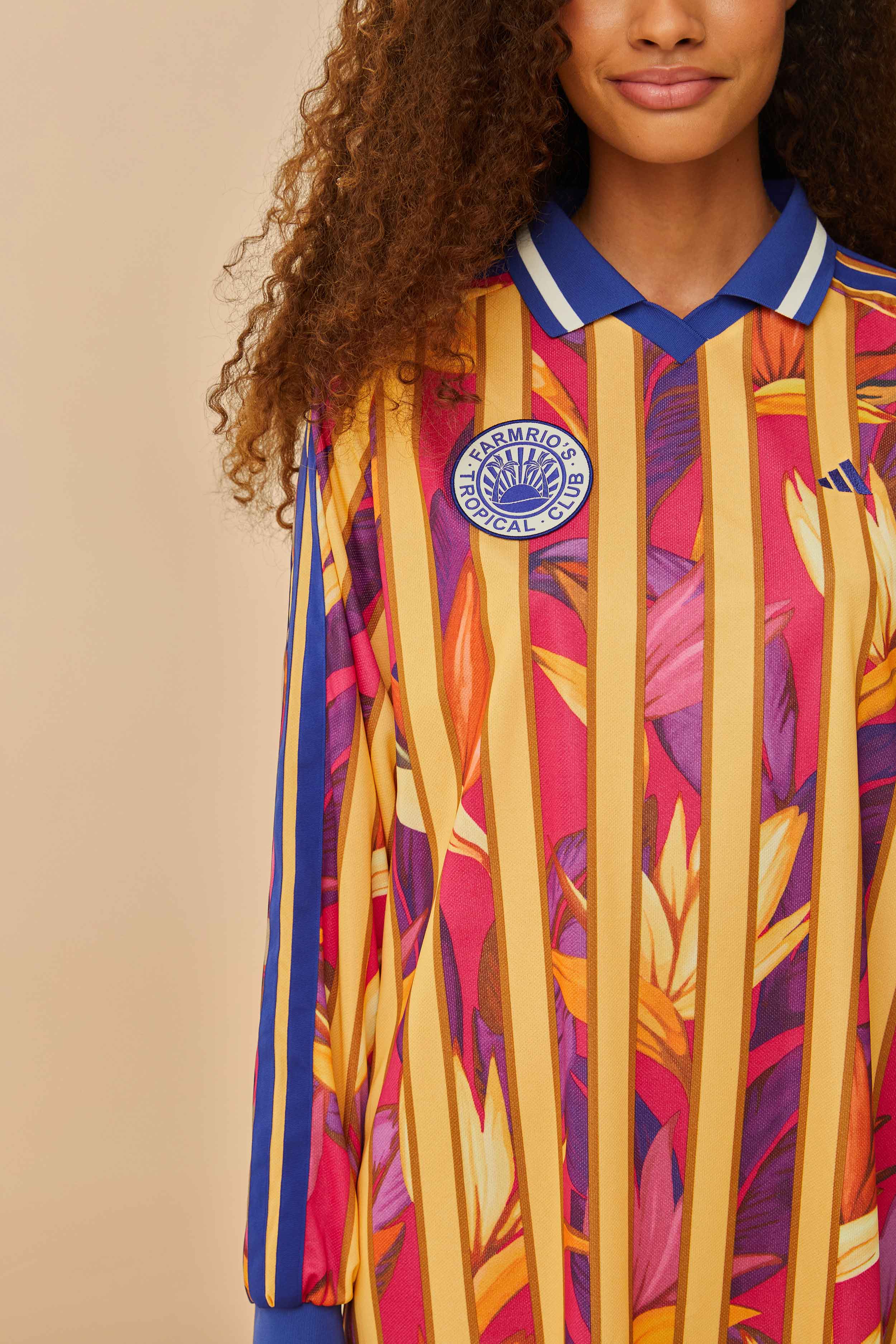Adidas Stripes Of Paradise Bold Pink Dress