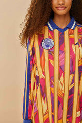 Adidas Stripes Of Paradise Bold Pink Dress