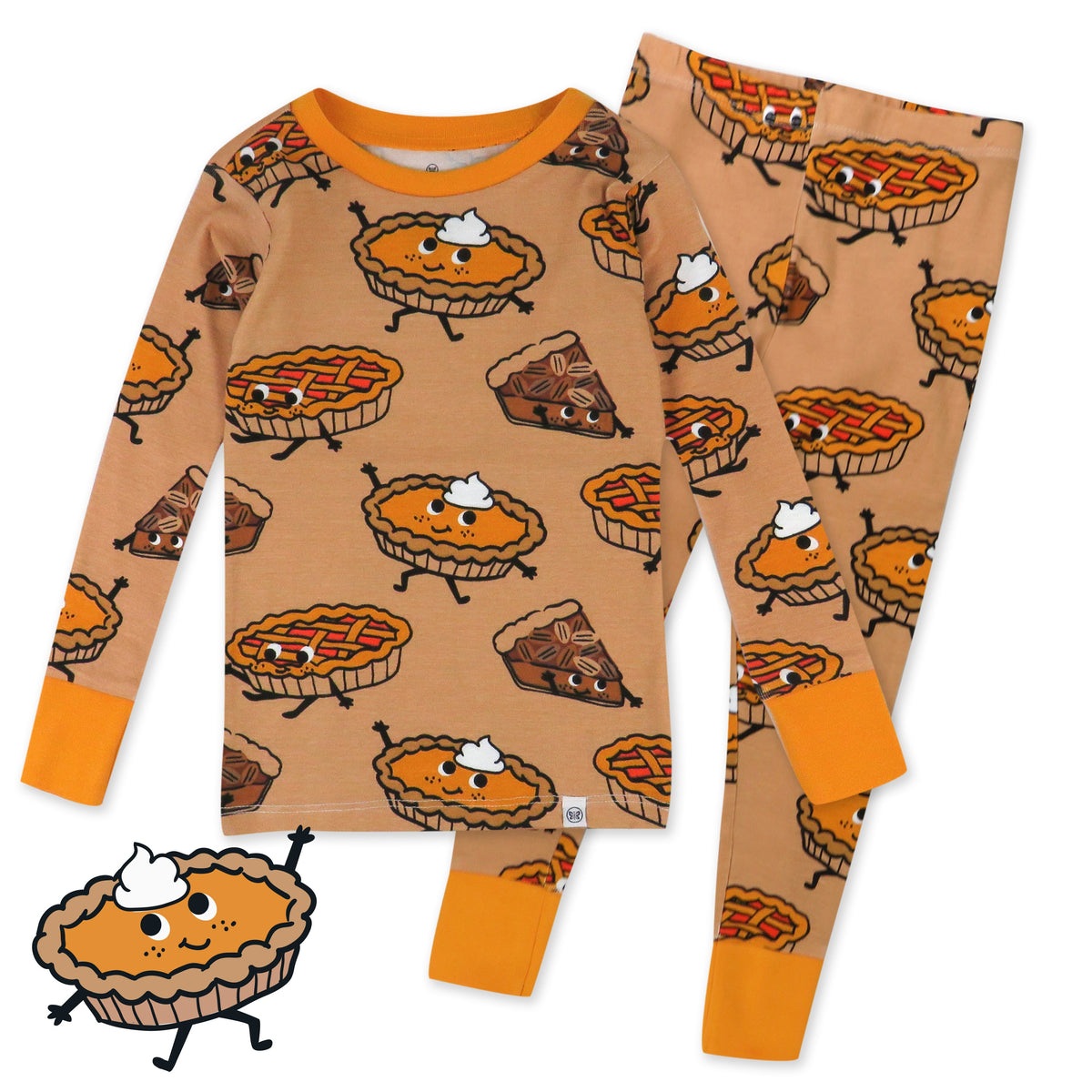 Organic Cotton Fun Foods Pajamas For Babies & Toddlers