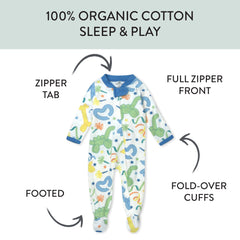 Organic Cotton Sleep & Plays