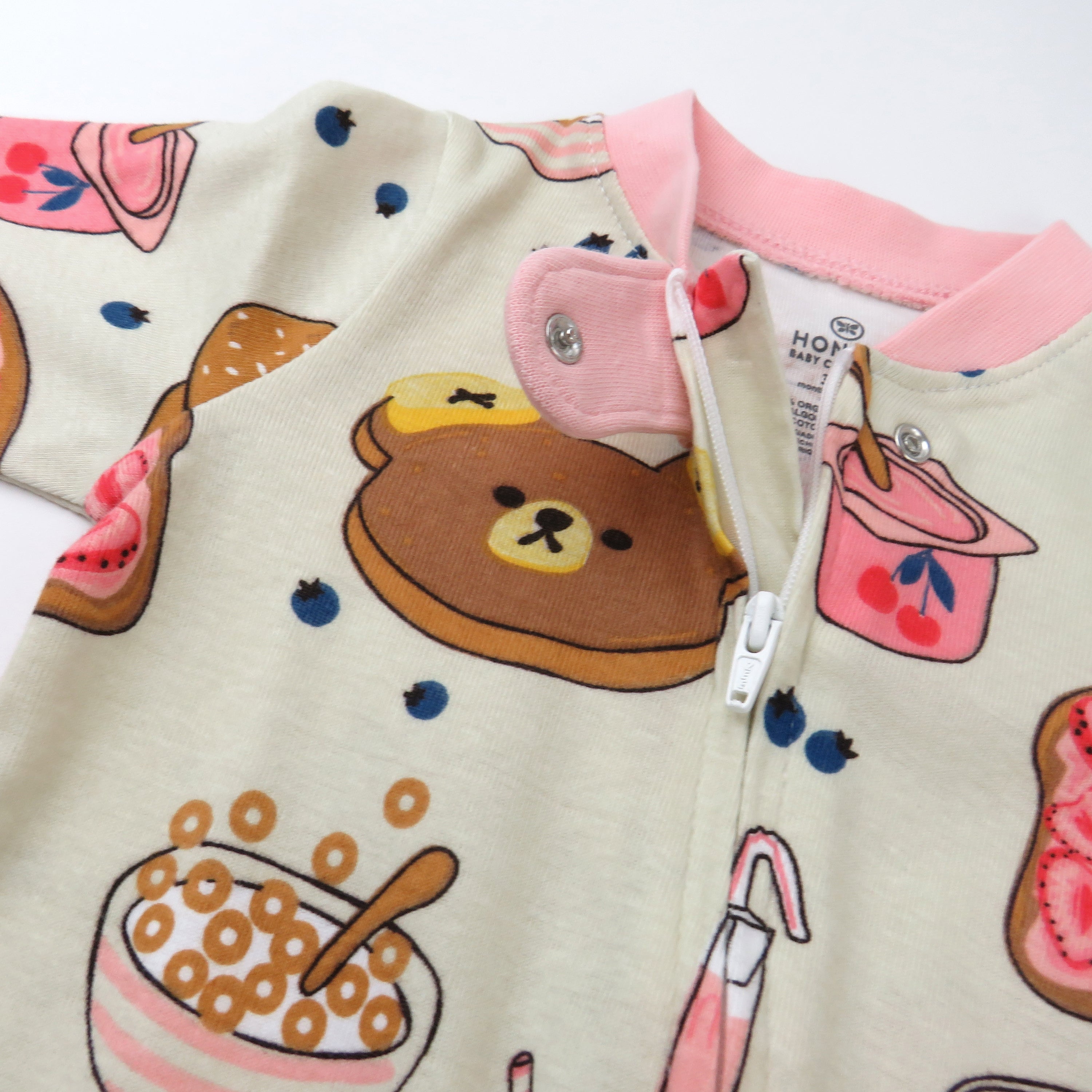 Organic Cotton Fun Foods Pajamas For Babies & Toddlers