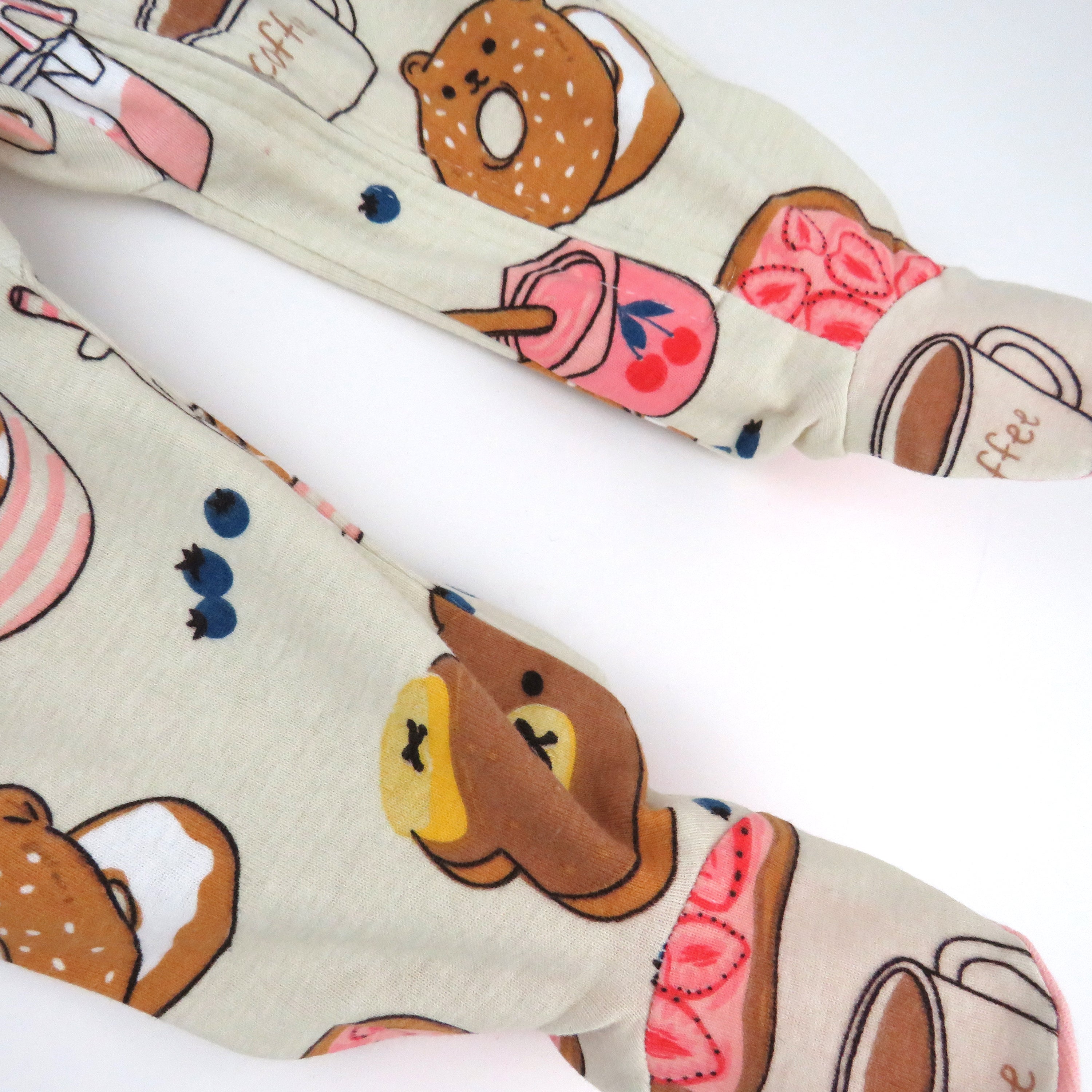 Organic Cotton Fun Foods Pajamas For Babies & Toddlers