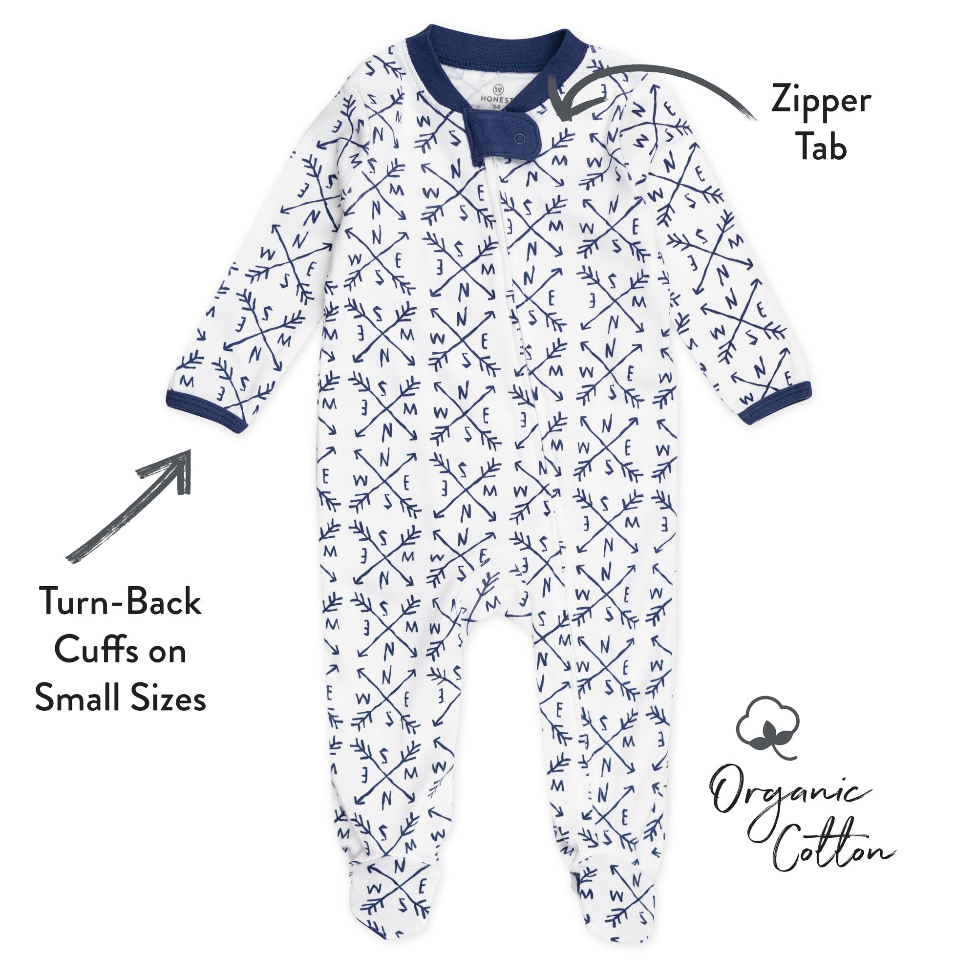 Organic Cotton Sleep & Plays
