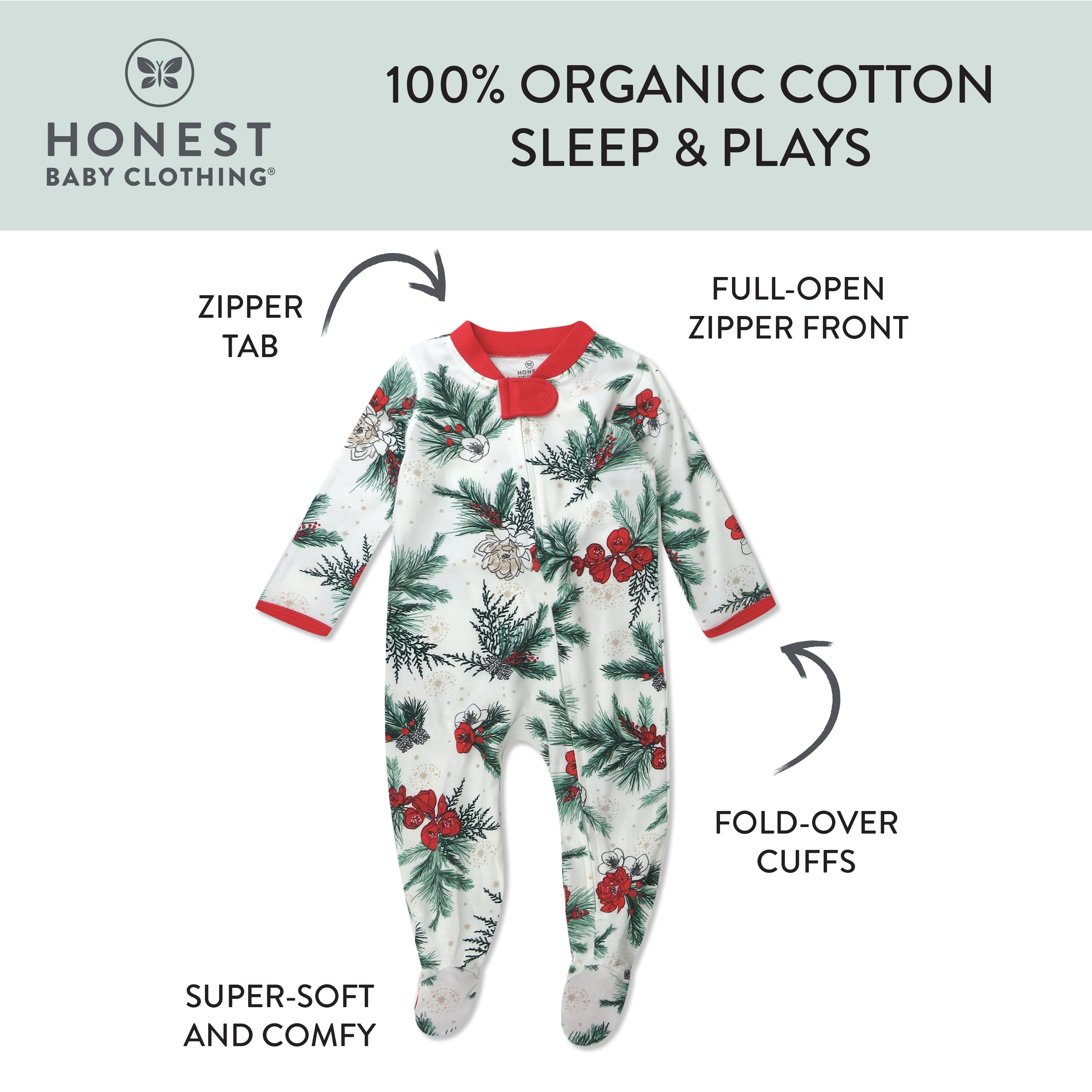 Organic Cotton Holiday Pajamas