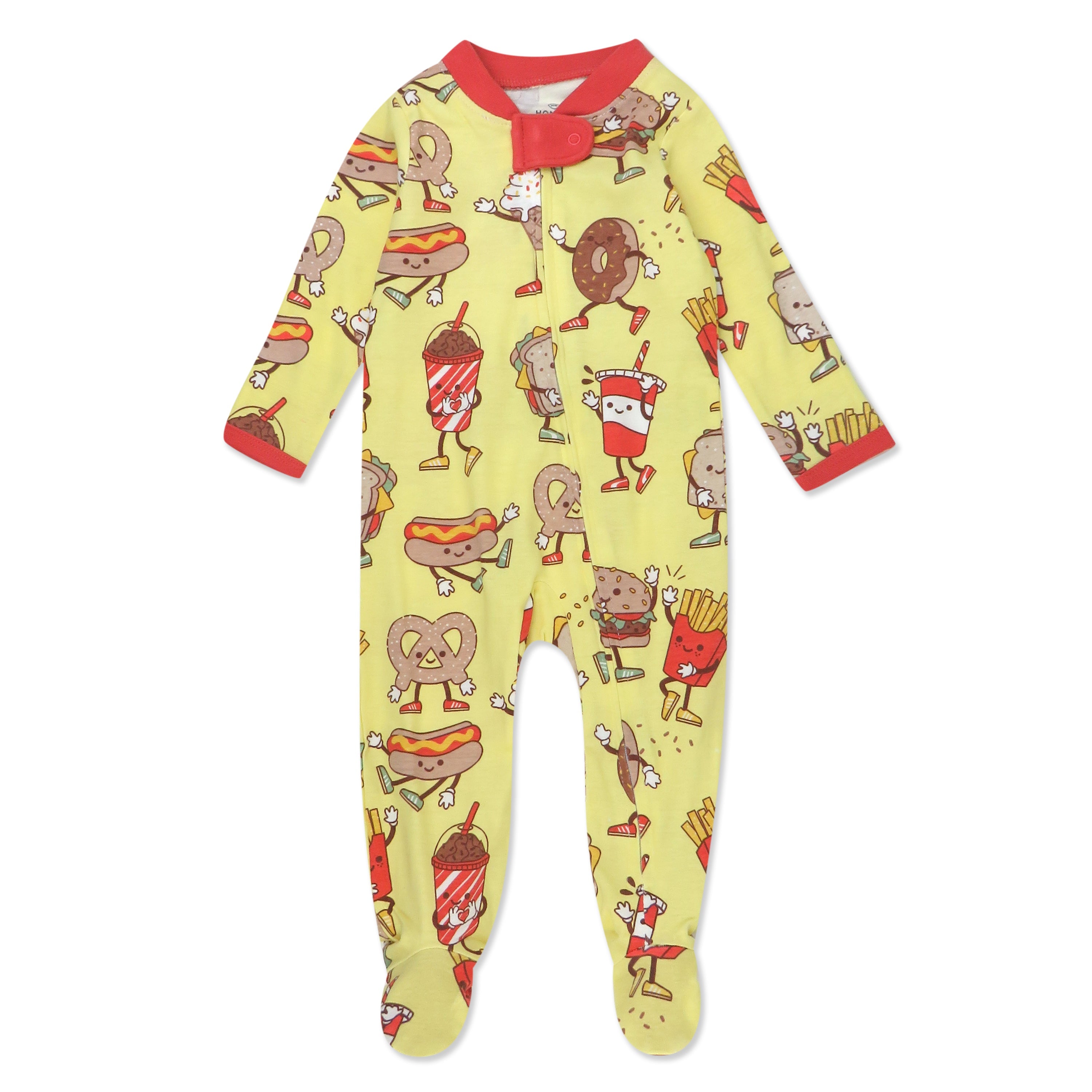 Organic Cotton Fun Foods Pajamas For Babies & Toddlers