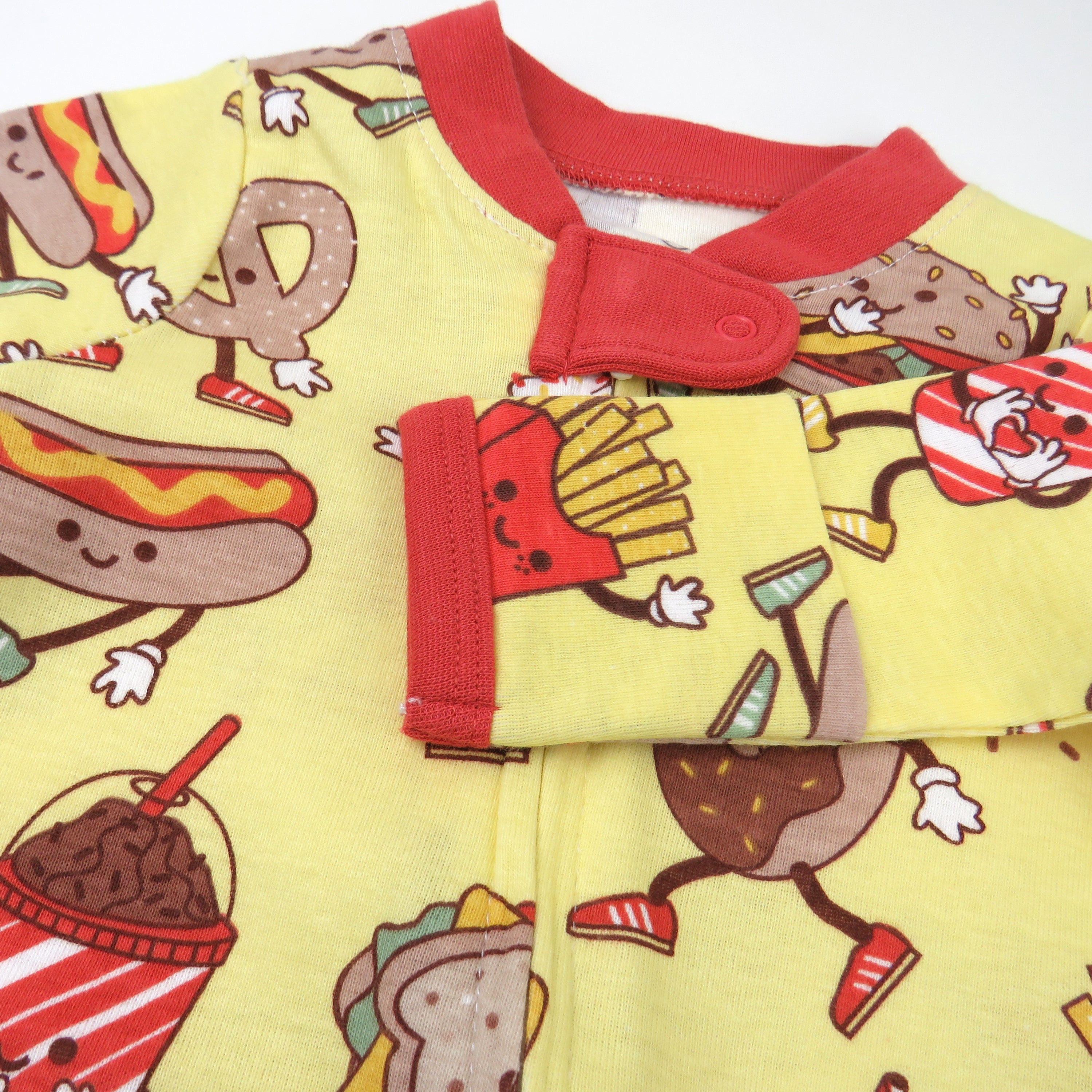 Organic Cotton Fun Foods Pajamas For Babies & Toddlers