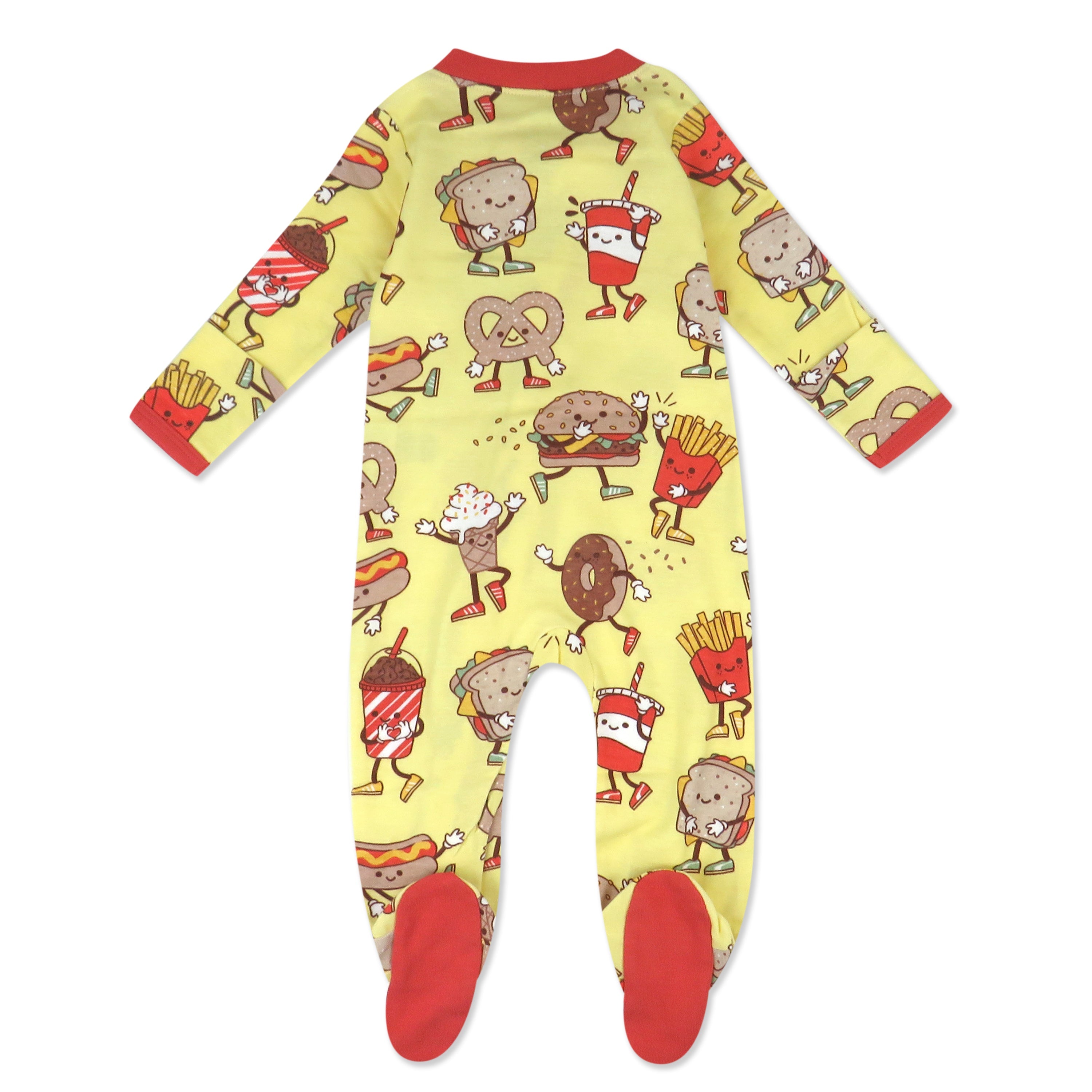 Organic Cotton Fun Foods Pajamas For Babies & Toddlers