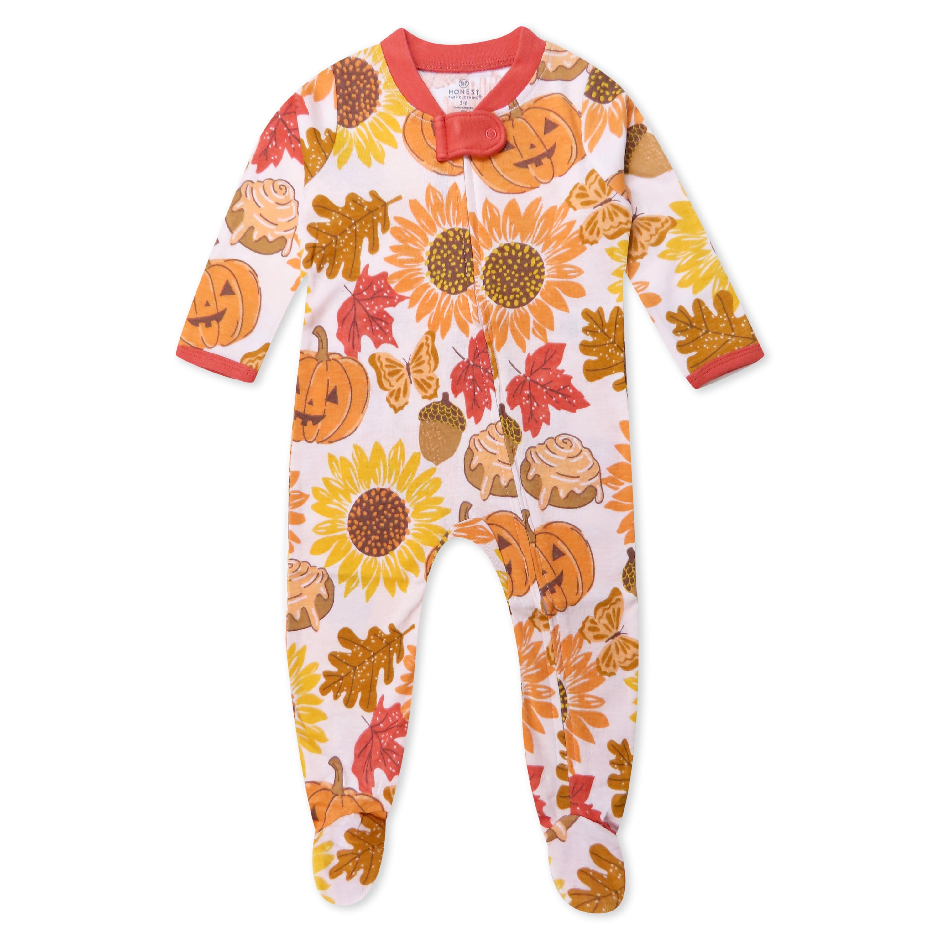 Organic Cotton Fun Foods Pajamas For Babies & Toddlers