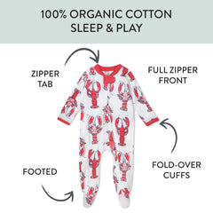 Organic Cotton Sleep & Plays