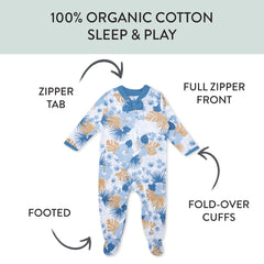 Organic Cotton Sleep & Plays