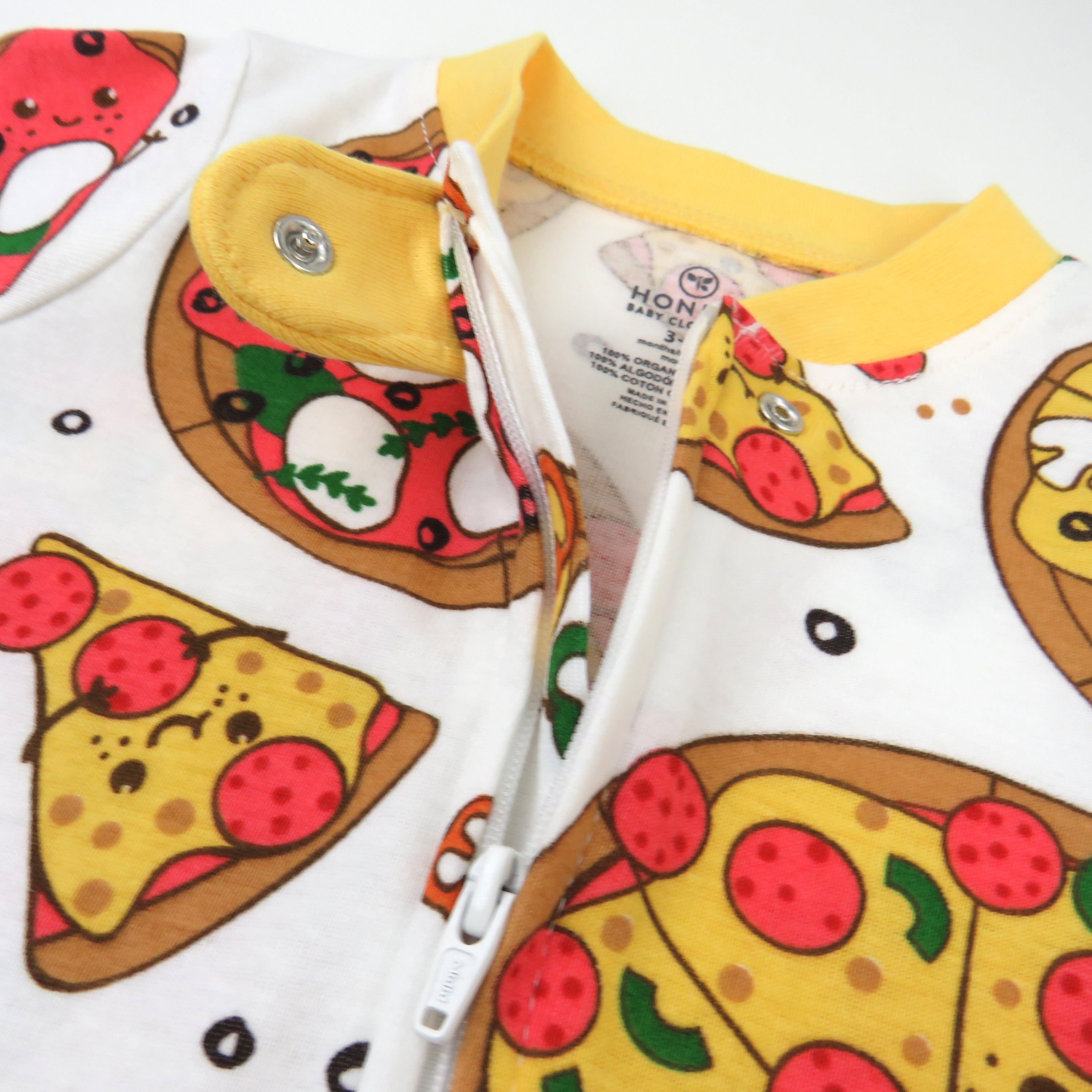 Organic Cotton Fun Foods Pajamas For Babies & Toddlers