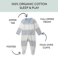 Organic Cotton Sleep & Plays