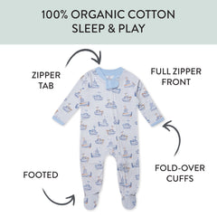 Organic Cotton Sleep & Plays