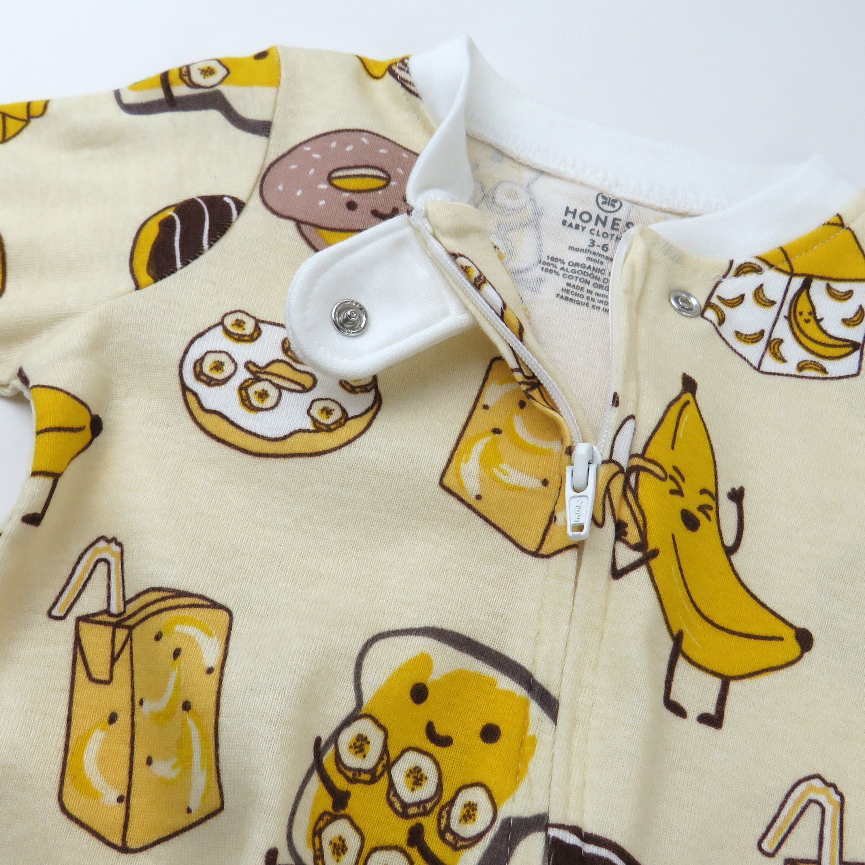Organic Cotton Fun Foods Pajamas For Babies & Toddlers