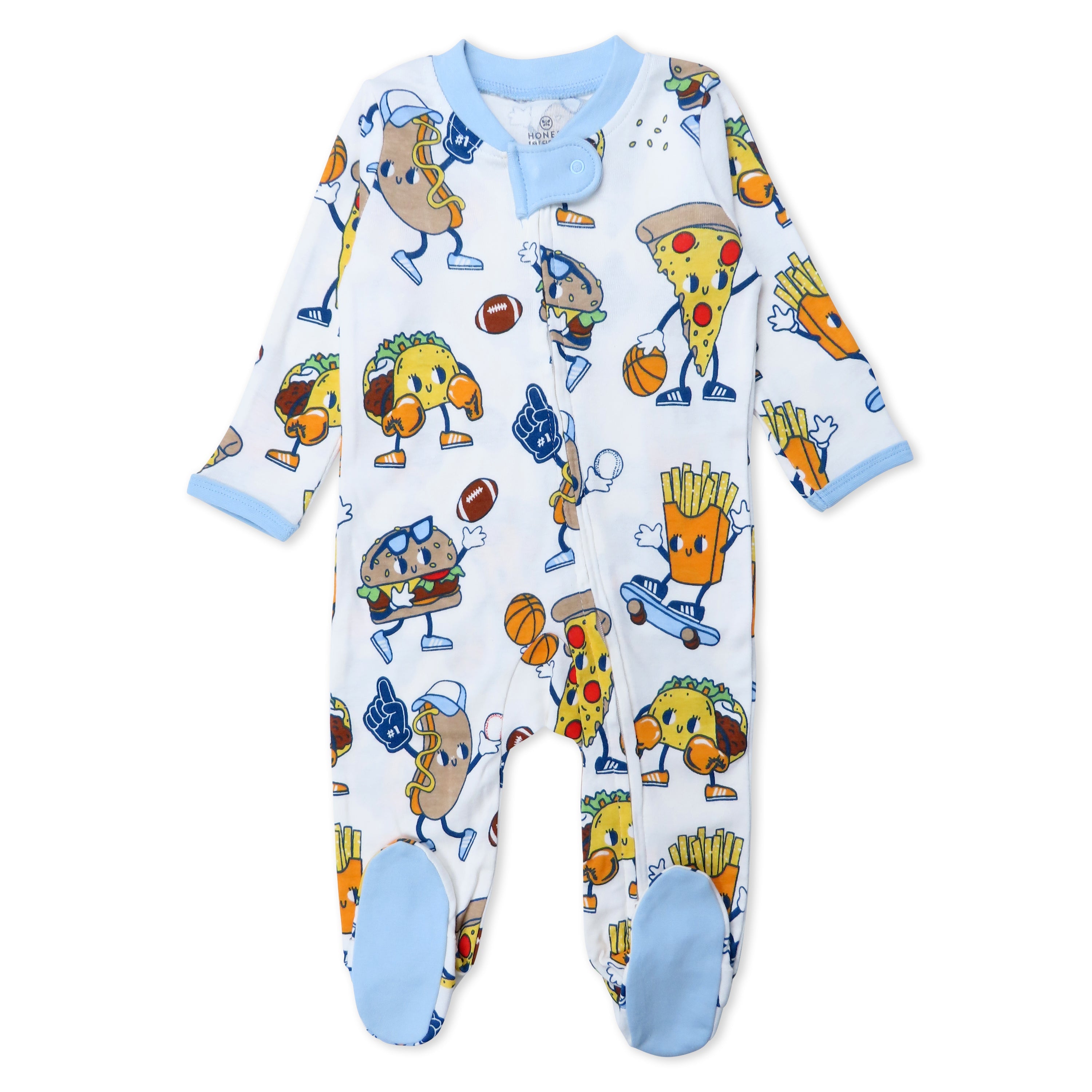 Organic Cotton Fun Foods Pajamas For Babies & Toddlers