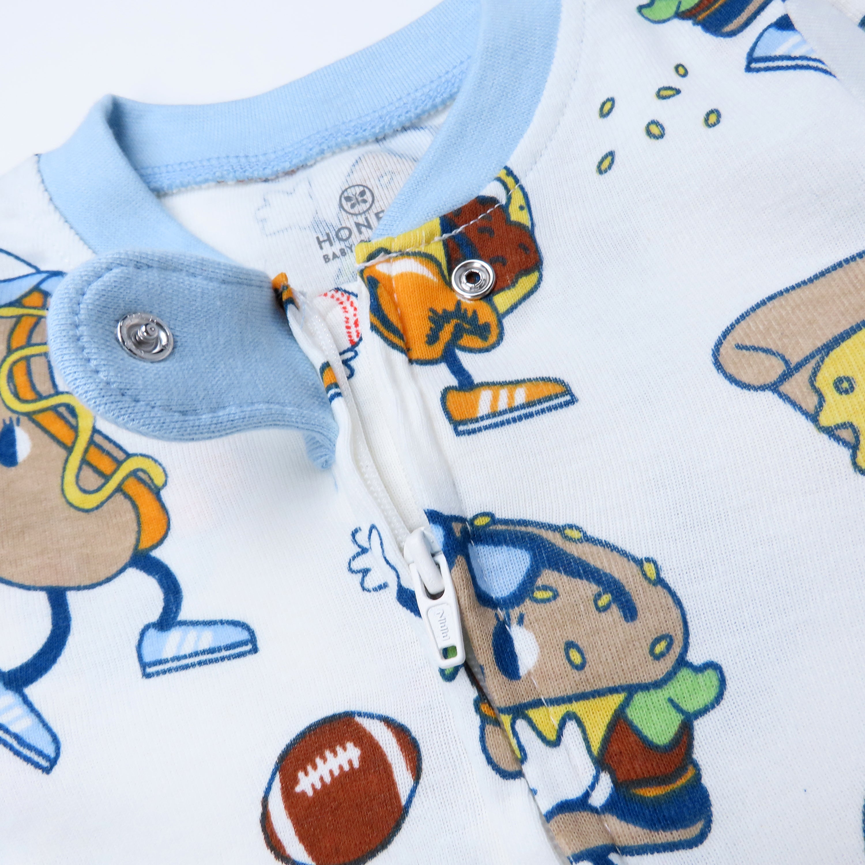 Organic Cotton Fun Foods Pajamas For Babies & Toddlers